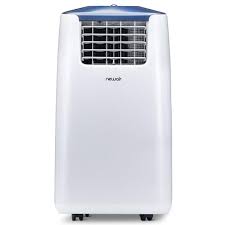 4.4 out of 5 stars. Newair 14 000 Btu 8 600 Btu Doe Portable Air Conditioner And Heater Cover 525 Sq Ft With Easy Window Venting Kit White Ac 14100h The Home Depot