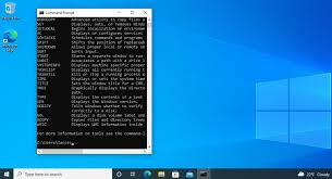 command prompt in windows 10