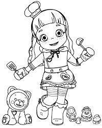 Ruby rainbow coloring pages to print and color. Rainbowruby Choco Coloringpages Cartoon Coloring Pages Coloring Pages Coloring For Kids