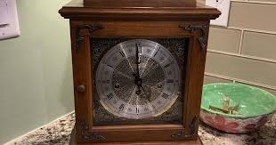 1977 Hamilton Mantel Clock