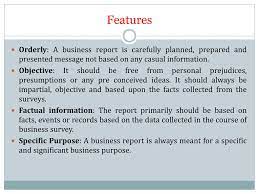 ppt business report writing