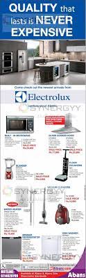 electrolux features and s in sri