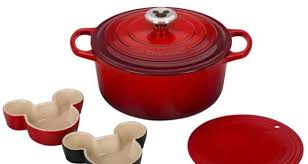 Le Creuset 5 Piece Mickey Mouse Set Is
