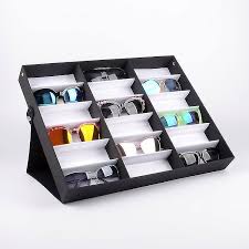 Slot Sunglass Storage Box Glasses Tray