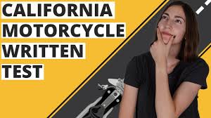 california dmv motorcycle written test