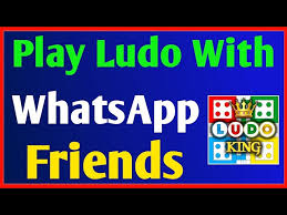play ludo king with whatsapp friend