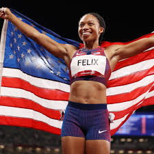 Allyson Felix breaks Olympic medal world record for a woman in track and  field