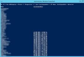 Check and unjoin from active directory. Powershell Get Adcomputer To Retrieve Computer Last Logon Date Part 1 Oxford Sbs Guy