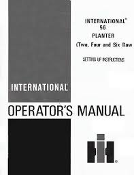 John Deere Planter Operators Manual 7000 Drawn 6 Row Wide