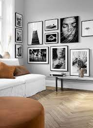 gallery wall living room