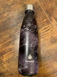 Manna Black Vacuum Flasks Mugs For