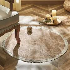 round rattan carpet for living room
