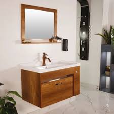 Toyo Golden Brown Wooden Hdhmr Bathroom