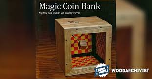 Wooden Coin Bank Plans Woodarchivist