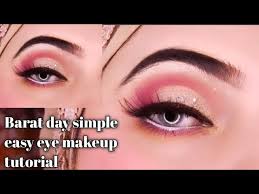 barat day simple easy eyes makeup