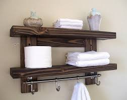 Floating Shelves Bathroom Shelf Towel