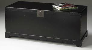 Large Trunk Coffee Table Black By Home