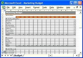 Free Marketing Budget Templates Sales And Business Plan Template