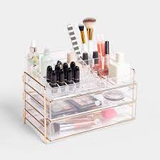 3 tier acrylic makeup organiser