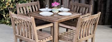 Hardwood Outdoor Dining Table Chairs