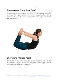 La alineación en las asanas del yoga asana 1: Yoga For Beginners With Pictures Poses Benefits Pdf