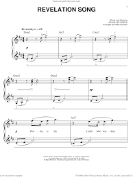 When learning the violin, knowing which easy songs to learn first can be confusing. Worship Revelation Song Sheet Music For Piano Solo V2