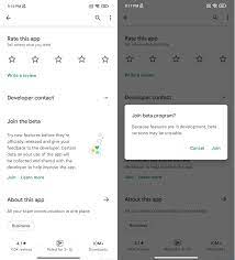 how to sign up for android app betas