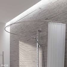 Shower Curtain Rod Half Circle Dr70hw