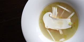 wild matsutake mushroom soup marx