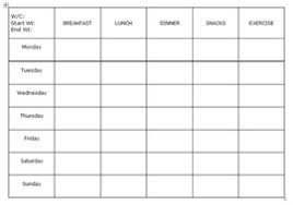Diet Sheet Ohye Mcpgroup Co