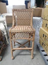 The wicker barn is the csra's oldest outdoor patio furniture store and has been open in martinez, ga since 2003 and also, voted the #1 outdoor furniture store in the csra since 2003. Pottery Barn Delaney Rattan Wicker Indoor Patio Tall Dining Chair Barstool Honey 224 99 Picclick