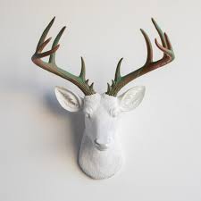 Buy Faux Taxidermy Large Deer Head Wall