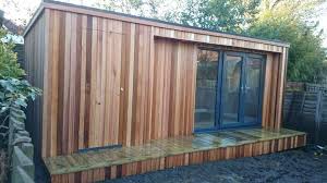 garden rooms with shed storage modern