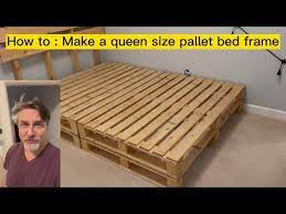 Queen Pallet Bed Frame