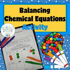 Balancing Chemical Equations Activity