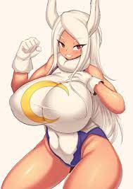 Miruko with uncomfortably large breasts : r/miruko