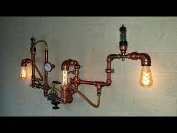 Diy Steampunk Wall Lamp