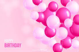 pink birthday background vectors