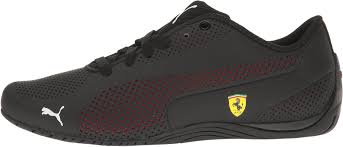 Designed for comfort and built for speed, puma running shoes for men provide superior traction, grip and cushioning. Puma Ferrari Shoes Black Red Promotions
