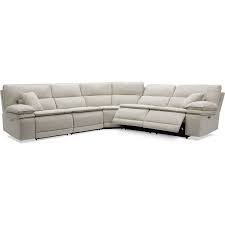 Leather Reclining Sectional Reclining