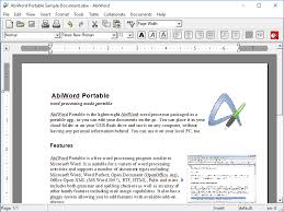 Abiword Portable Lightweight Word Processor Portableapps Com