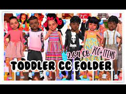 toddler cc folder urban alpha