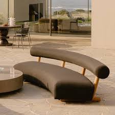 The Navagio Outdoor Curved Sofa