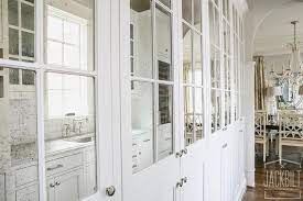 Mirrored Kitchen Cabinet Doors Design Ideas