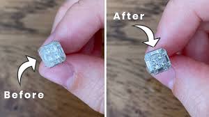 how to clean diamond jewelry at home