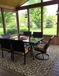 screened porch decorating ideas home
