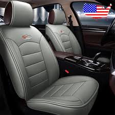 Car 5 Seater Pu Leather Seat Cover Set