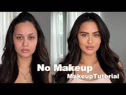 glowy no makeup makeup tutorial using