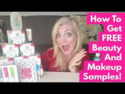 free makeup and beauty sles