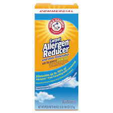 carpet and room allergen reducer and